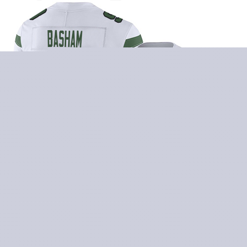 New York Jets Limited White Youth Tarell Basham Road Jersey NFL Football #93 100th Season Vapor Untouchable